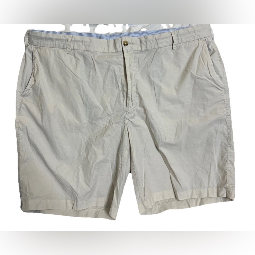 Peter Millar Mens Beige Casual Golf Shorts Size 42